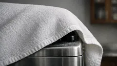 Trasforma un vecchio asciugamano in una copertura antipolvere per i piccoli elettrodomestici