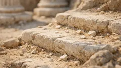 Scoperta a Nysa: riemerge la scalinata monumentale che conduceva alla biblioteca romana