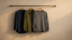 Psicologia del colore nel guardaroba: perché blu profondo, verde oliva e grigio medio funzionano