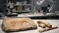 La “serpente cornuta” dei San: l’arte rupestre che potrebbe raccontare un fossile