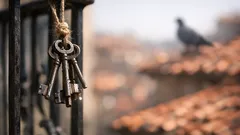 Chiavi appese al balcone contro i piccioni: funziona davvero o è solo un mito